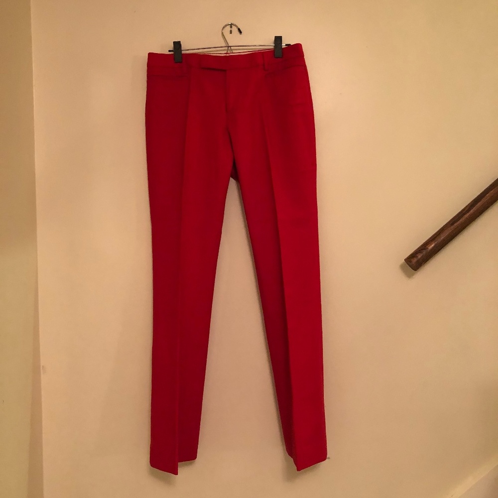 GAP Red Boot Cut/Flare Pants